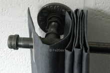 Load image into Gallery viewer, Fe20six industrial pipe pipework curtain pole rail