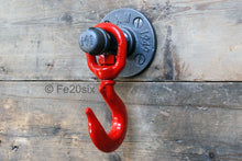 Load image into Gallery viewer, The Boldmere by Fe20six. An urban industrial inspired hook in natural metal finish.