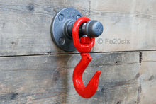 Load image into Gallery viewer, The Boldmere by Fe20six. An urban industrial inspired hook in natural metal finish.