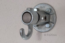 Load image into Gallery viewer, Fe20six silver heavy duty wall bag hook