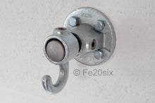 Load image into Gallery viewer, Fe20six silver heavy duty wall bag hook