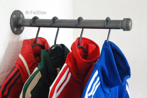 Fe20six POS retail industrial clothes rack