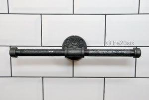 Fe20six Pipework pipe vintage double toilet roll holder