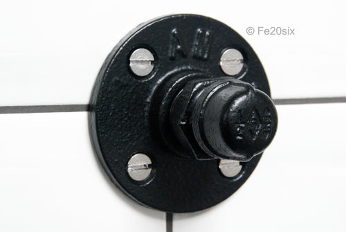 Fe20six black industrial clothes coat hook