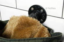 Load image into Gallery viewer, Fe20six black industrial clothes coat hook