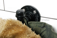 Load image into Gallery viewer, Fe20six black pipe industrial coat hook