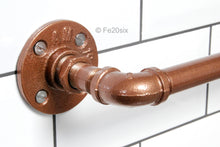 Load image into Gallery viewer, Fe20six copper pipework kitchen roll holder