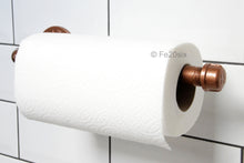 Load image into Gallery viewer, Fe20six copper pipework kitchen roll holder