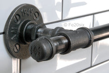 Load image into Gallery viewer, Fe20six industrial pipe pipework curtain pole rail