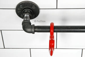 Fe20six industrial towel rail for bathroom