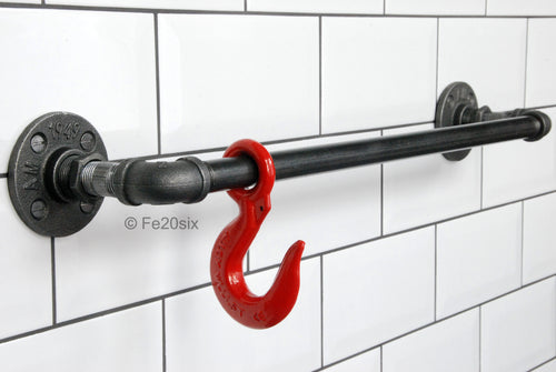 Fe20six industrial towel rail for bathroom
