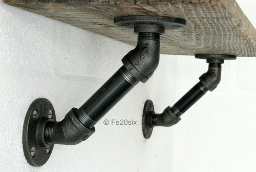 Fe20six metal industrial shelf bracket
