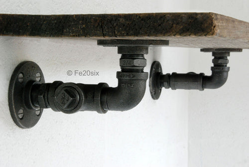 Fe20six metal industrial shelf bracket
