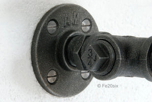 Fe20six metal industrial shelf bracket