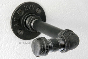 Fe20six pipework industrial curtain tie back