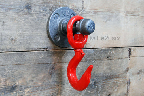 The Boldmere by Fe20six. An urban industrial inspired hook in natural metal finish.