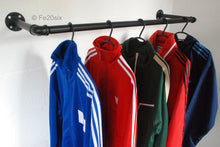 Load image into Gallery viewer, Fe20six retail POS pipework black clothes rail