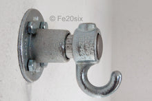 Load image into Gallery viewer, Fe20six silver heavy duty wall bag hook