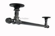 Load image into Gallery viewer, The Withington by Fe20six. An urban industrial inspired clothes rail in natural metal finish.