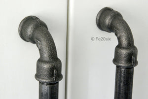 Fe20six urban industrial pipework handles