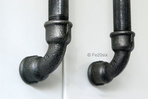 Fe20six urban industrial pipework handles
