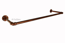 Load image into Gallery viewer, Fe20six vintage industrial copper clothes rail