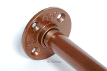 Load image into Gallery viewer, Fe20six vintage industrial copper clothes rail