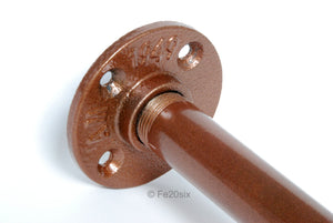 Fe20six vintage industrial copper clothes rail