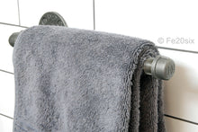 Load image into Gallery viewer, Fe20six vintage industrial towel rail for ensuite
