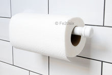 Load image into Gallery viewer, Fe20six white industrial pipework kitchen roll holder