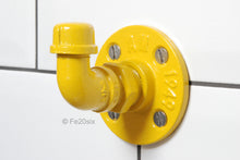 Load image into Gallery viewer, Fe20six yellow ensuite towel hook 