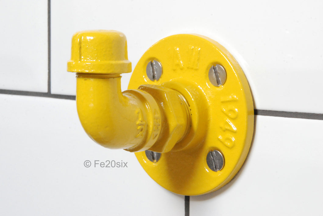 Fe20six yellow ensuite towel hook 