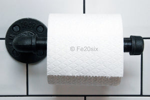 Fe20six Industrial Urban pipe pipework toilet roll holder