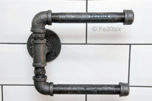 Load image into Gallery viewer, Pipework pipe industrial double toilet roll holder