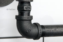 Load image into Gallery viewer, Pipework pipe industrial double toilet roll holder