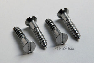 Slotted screws by Fe20six. Complete the Fe20six looks with our specially sourced countersunk screws.