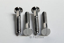 Load image into Gallery viewer, Slotted screws by Fe20six. Complete the Fe20six looks with our specially sourced countersunk screws.