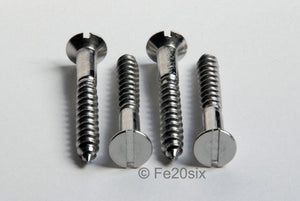 Slotted screws by Fe20six. Complete the Fe20six looks with our specially sourced countersunk screws.