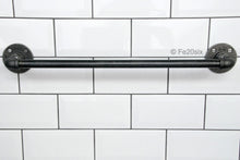 Load image into Gallery viewer, Fe20six industrial pipe clothes rail wall mounted